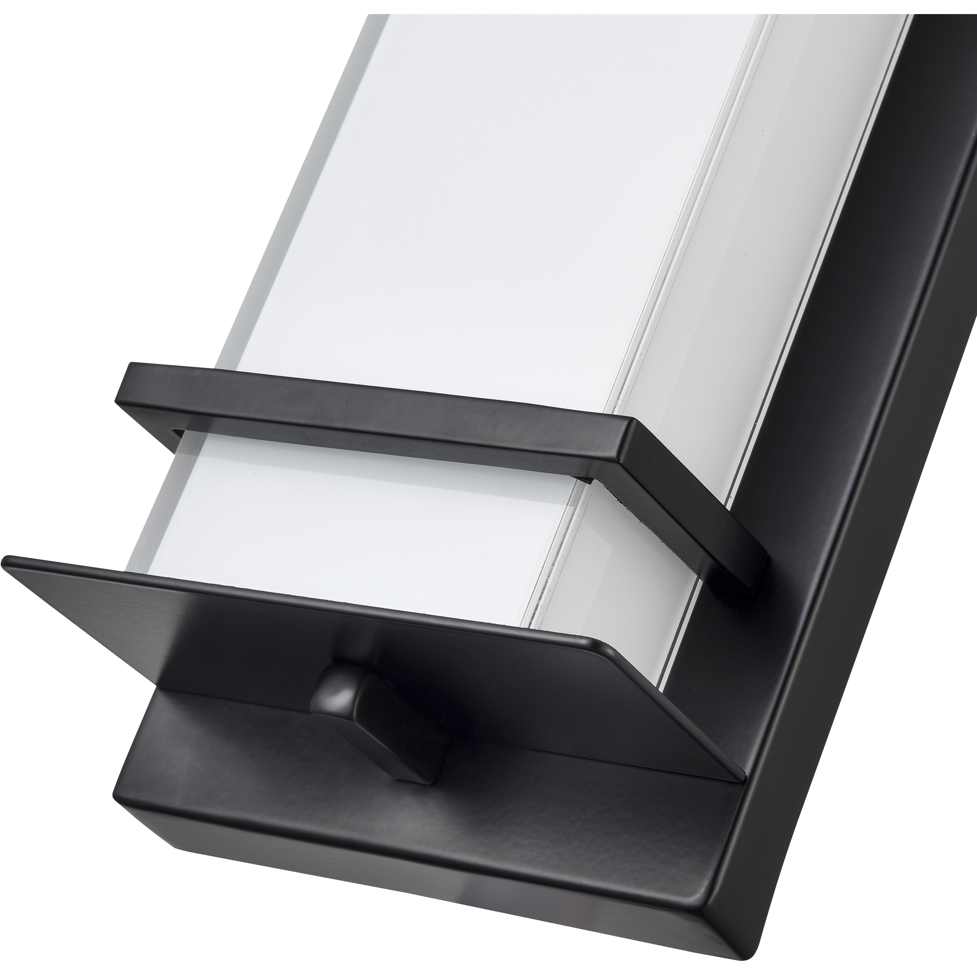 None LED 20 inch Powder Coated Black Outdoor Wall Sconce